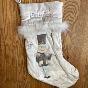 monique lhuillier Pottery barn kids nutcracker stocking